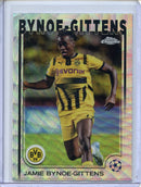 2024-25 Topps Chrome UEFA Club Comps Jamie Bynoe-Gittens Wave