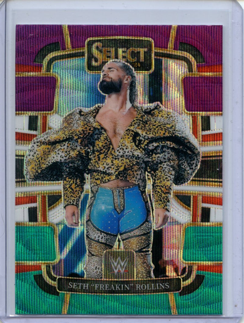 2024 Panini Select WWE Seth "Freakin" Rollins Concourse Tri-Color