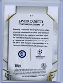 2024-25 Topps UEFA Club Competitions Javier Zanetti Historic Captains
