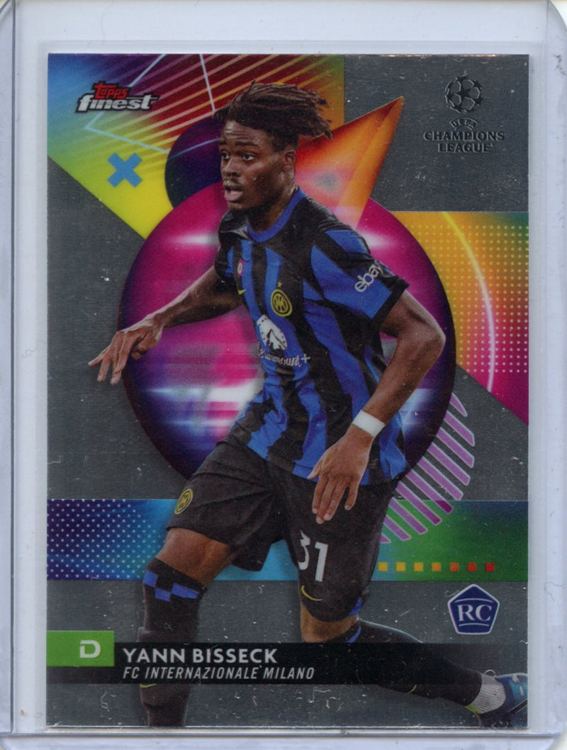 2023-24 Topps Finest UEFA Club Competitions Yann Bisseck