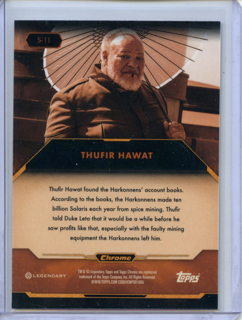 2024 Topps Dune Chrome Thufir Hawat Spice