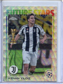 2024-25 Topps Chrome UEFA Club Comps Kenan Yildiz Wave