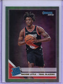 2019-20 Panini Donruss Nassir Little Green Flood