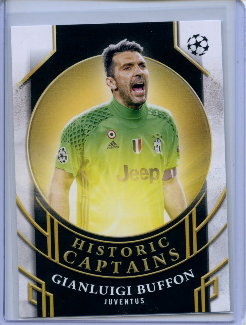 2024-25 Topps UEFA Club Competitions Gianluigi Buffon Historic Captains