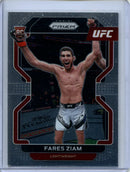 2022 Panini Prizm UFC Fares Ziam Vertical