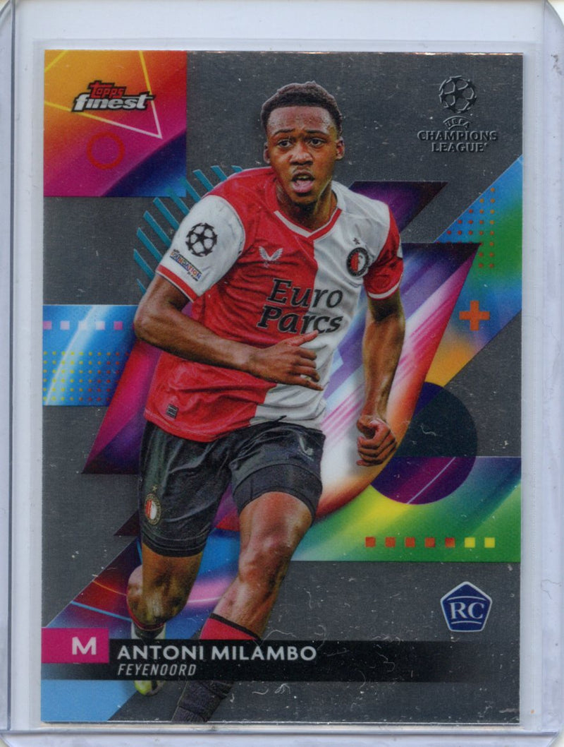 2023-24 Topps Finest UEFA Club Competitions Antoni Milambo