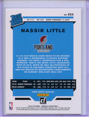 2019-20 Panini Donruss Nassir Little Green Flood