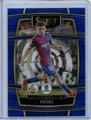 2021-22 Panini Chronicles Soccer Pedri Select La Liga Blue 41/49
