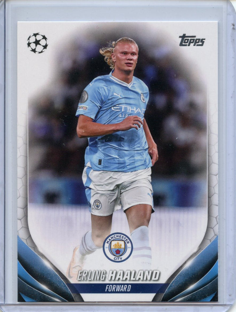 2023-24 Topps UEFA CC Erling Haaland