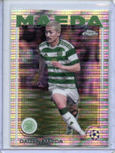 2024-25 Topps Chrome UEFA Club Comps Daizen Maeda Pulsar
