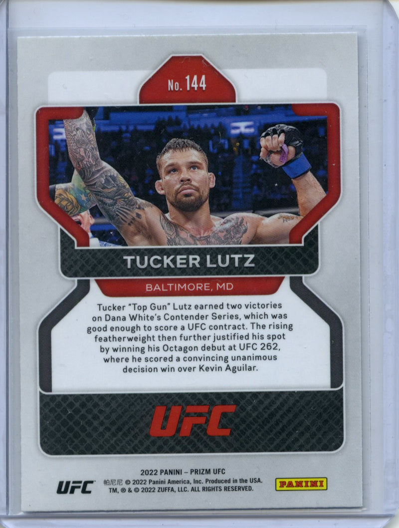 2022 Panini Prizm UFC Tucker Lutz Vertical