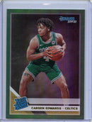 2019-20 Panini Donruss Carsen Edwards Green Flood