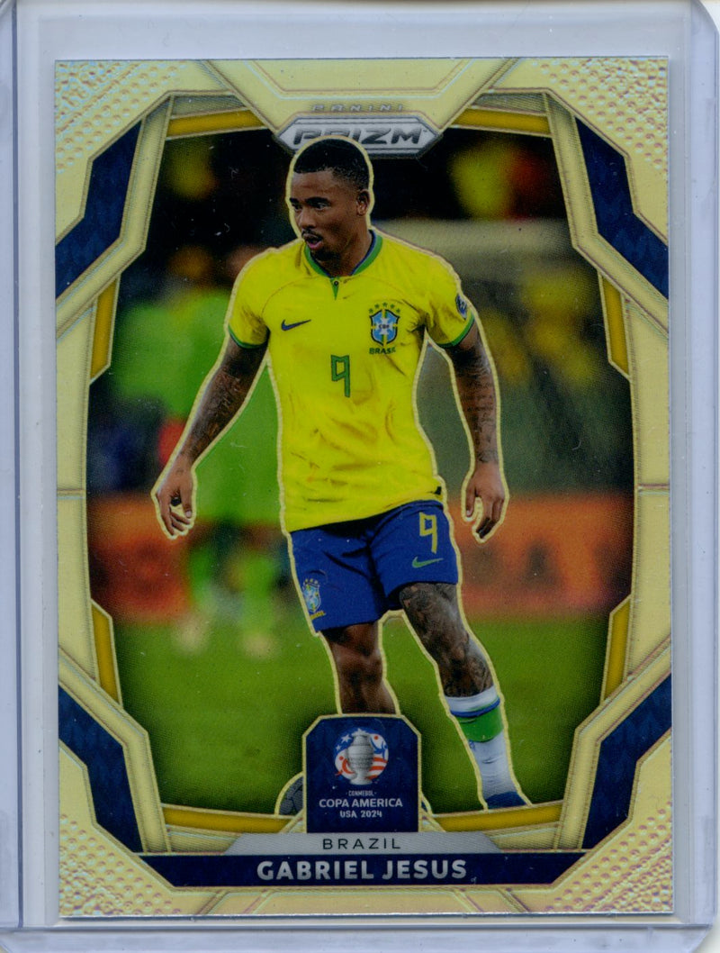 2024 Panini Prizm Copa America Gabriel Jesus Silver