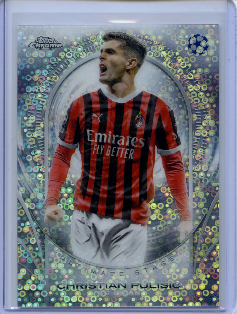 2024-25 Topps UEFA CC Christian Pulisic Ultimate Stage Chrome