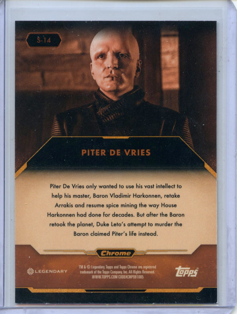 2024 Topps Dune Chrome Piter De Vries Spice