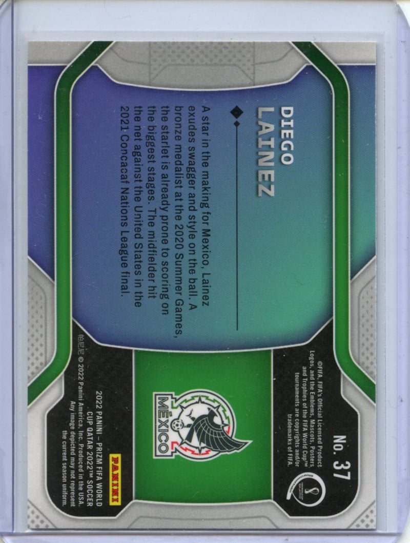 2022 Panini Prizm FIFA World Cup Qatar Diego Lainez New Era