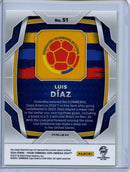 2024 Panini Prizm Copa America Luis Diaz Silver