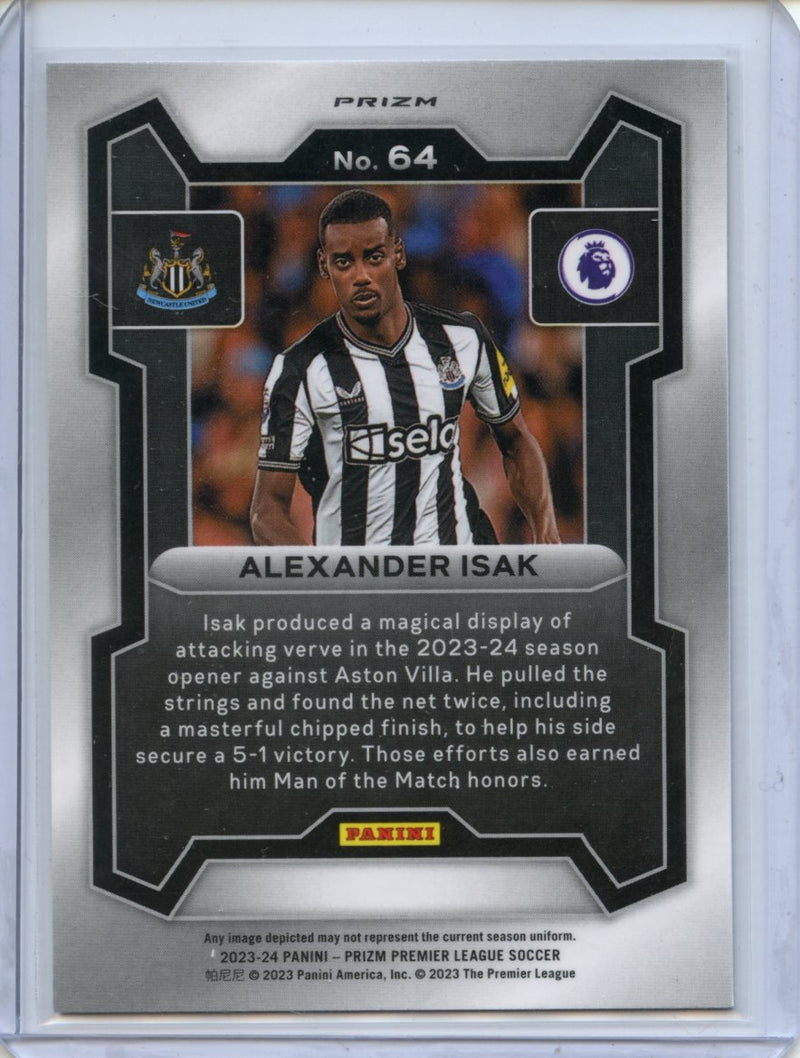 2023-24 Prizm Premier League Alexander Isak Breakaway Prizm