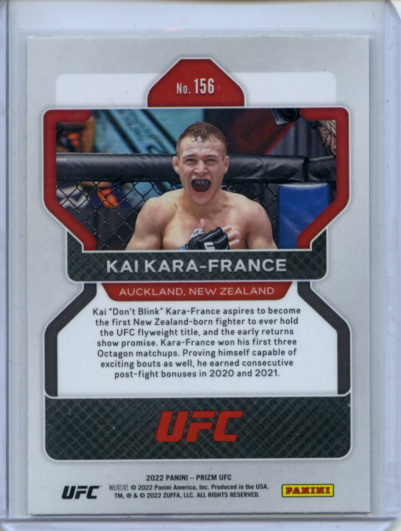 2022 Panini Prizm UFC Kai Kara-France Vertical