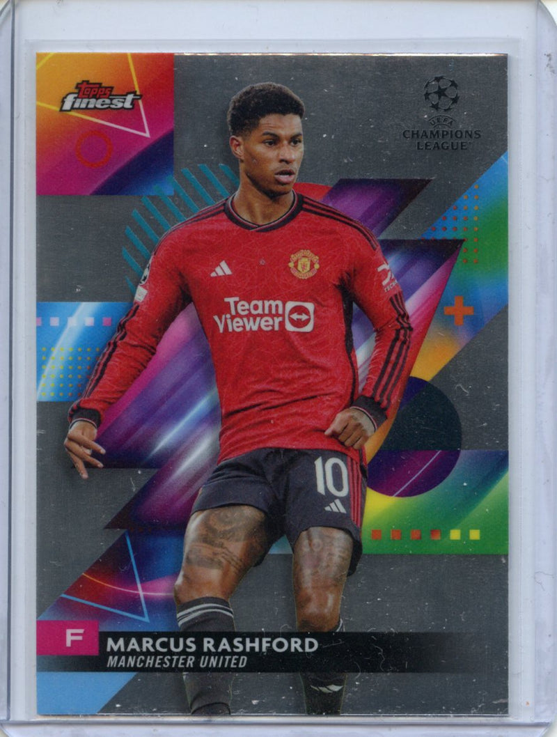 2023-24 Topps Finest UEFA Club Competitions Marcus Rashford