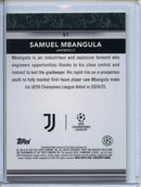 2024-25 Topps Museum UEFA Club Comps Samuel Mbangula Amethyst 53/99