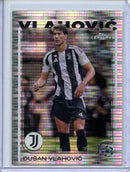 2024-25 Topps Chrome UEFA Club Comps Dusan Vlahovic Pulsar