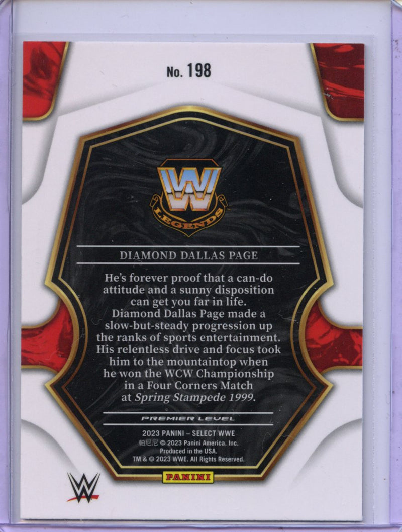 2023 Panini Select WWE Diamond Dallas Page Premier Level