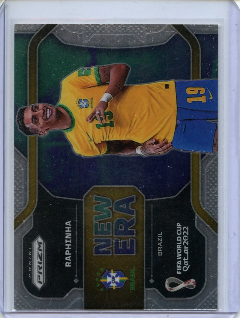 2022 Panini Prizm FIFA World Cup Qatar Raphinha New Era