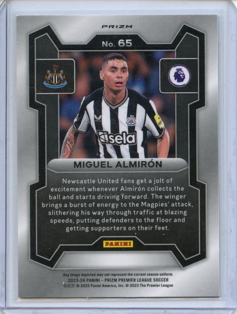 2023-24 Prizm Premier League Miguel Almiron Breakaway Prizm