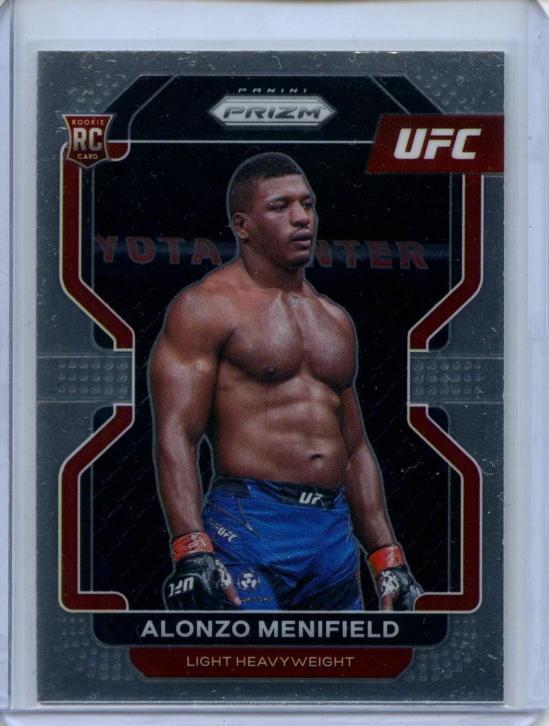 2022 Panini Prizm UFC Alonzo Menifield Vertical