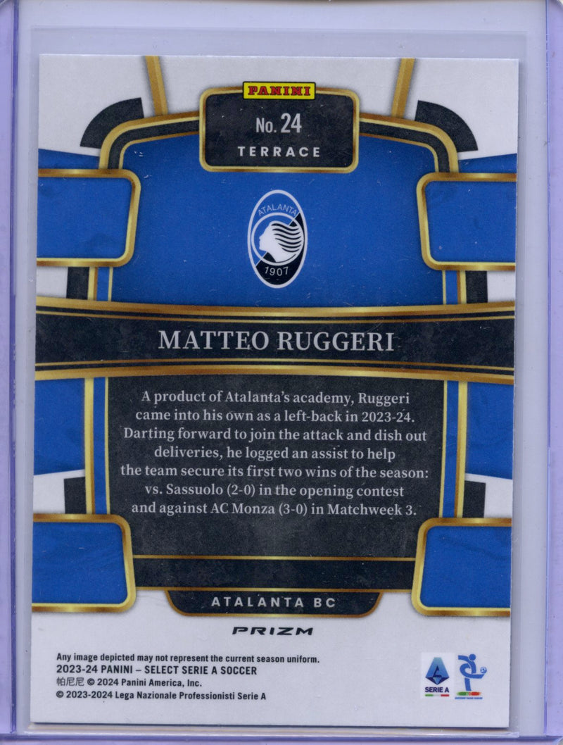 2023-24 Select Serie A Matteo Ruggeri Terrace Multi-Color