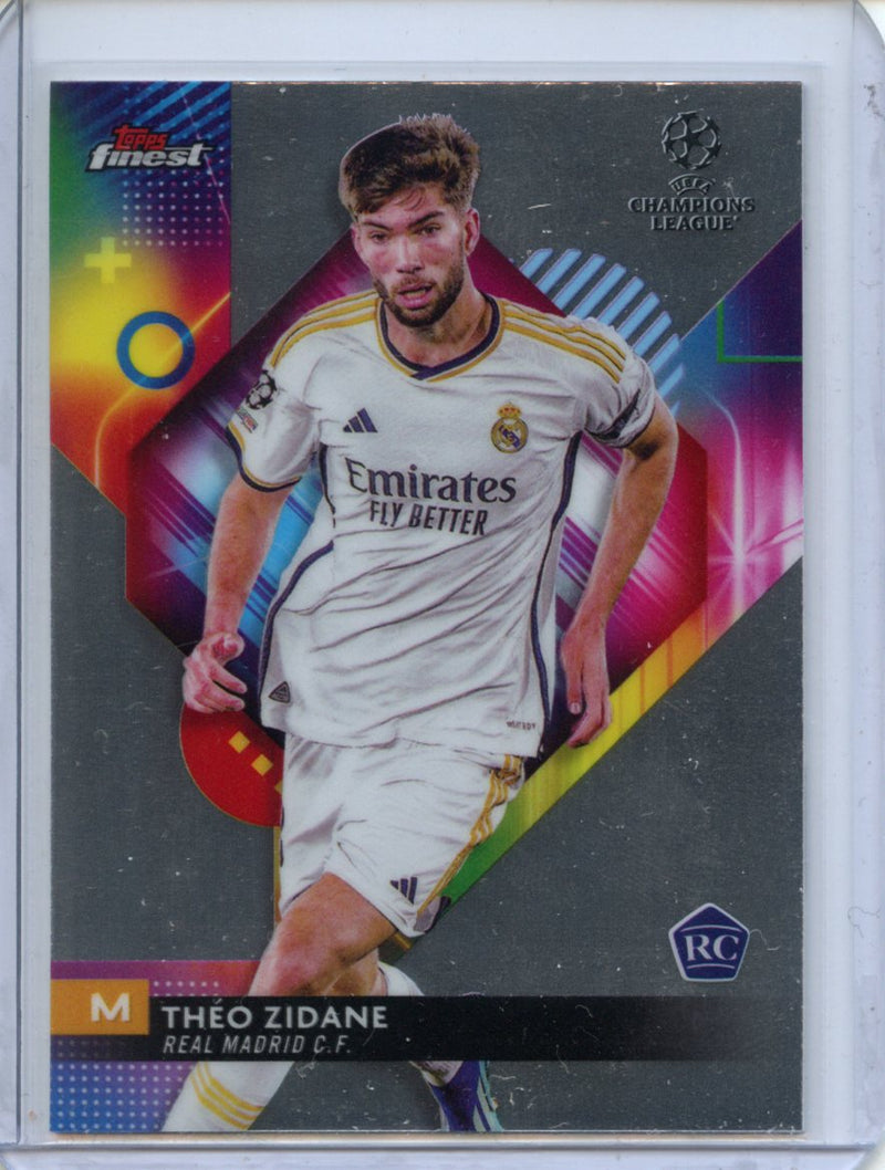 2023-24 Topps Finest UEFA Club Competitions Theo Zidane