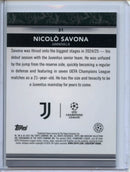2024-25 Topps Museum UEFA Club Comps Nicolo Savona