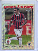 2024-25 Topps Chrome UEFA Club Comps Theo Hernandez Wave