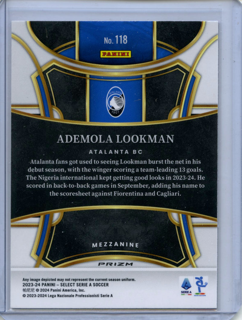 2023-24 Select Serie A Ademola Lookman Mezzanine Red