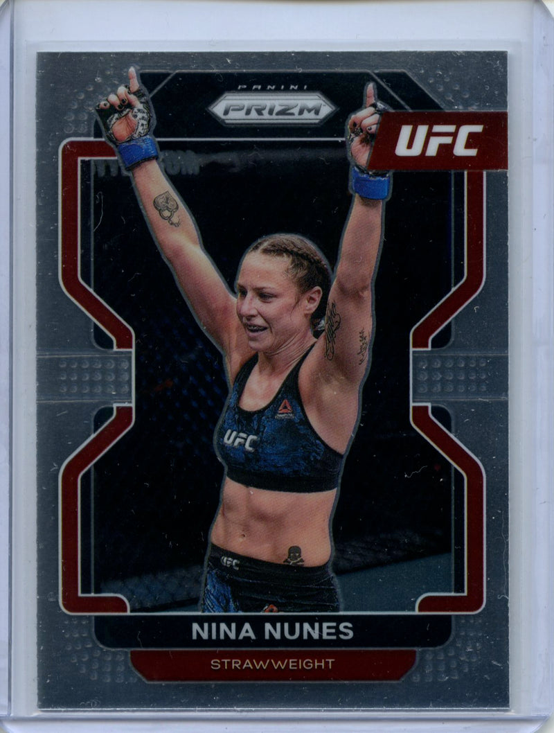 2022 Panini Prizm UFC Nina Nunes Vertical