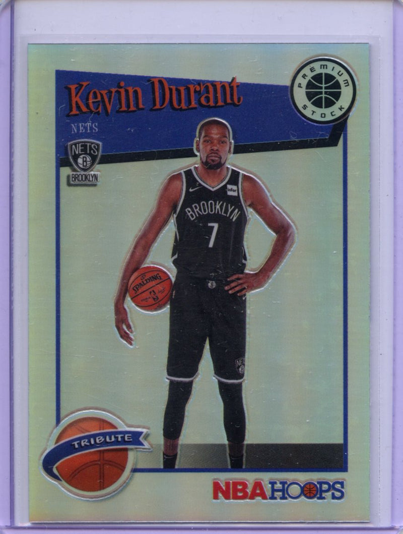 2019-20 Hoops Premium Kevin Durant Tribute Silver