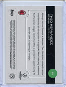 2024-25 Topps Chrome UEFA Club Comps Theo Hernandez Wave