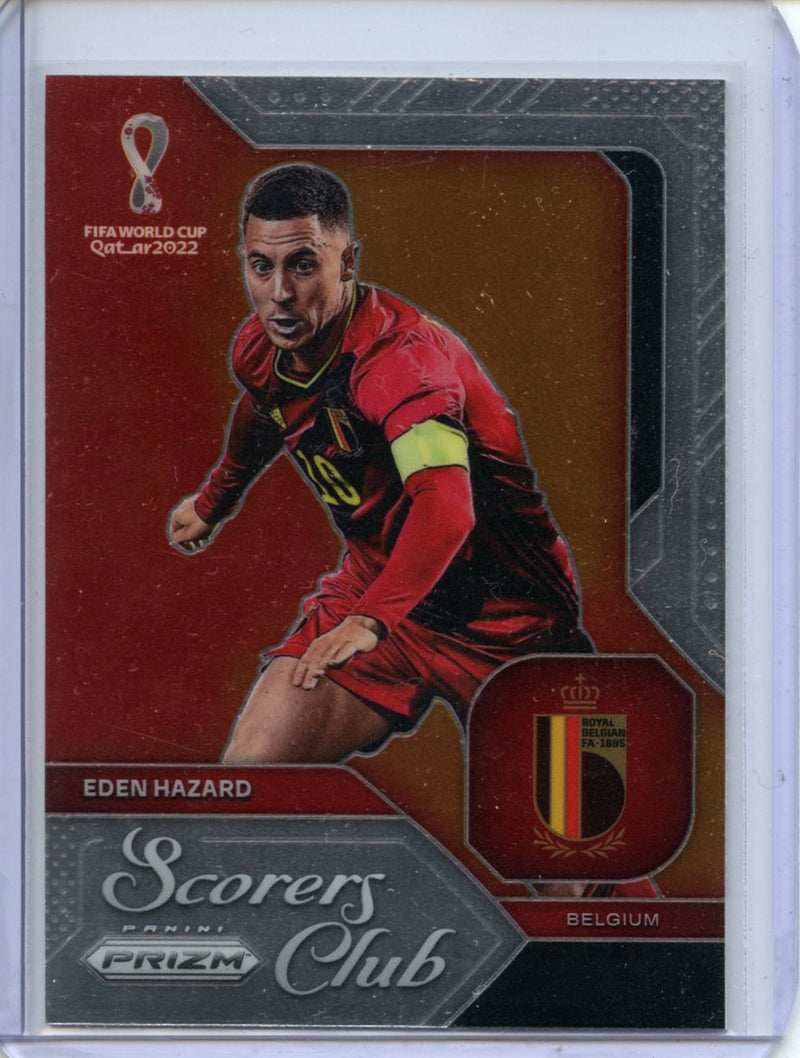 2022 Panini Prizm FIFA World Cup Qatar Eden Hazard Scorers Club