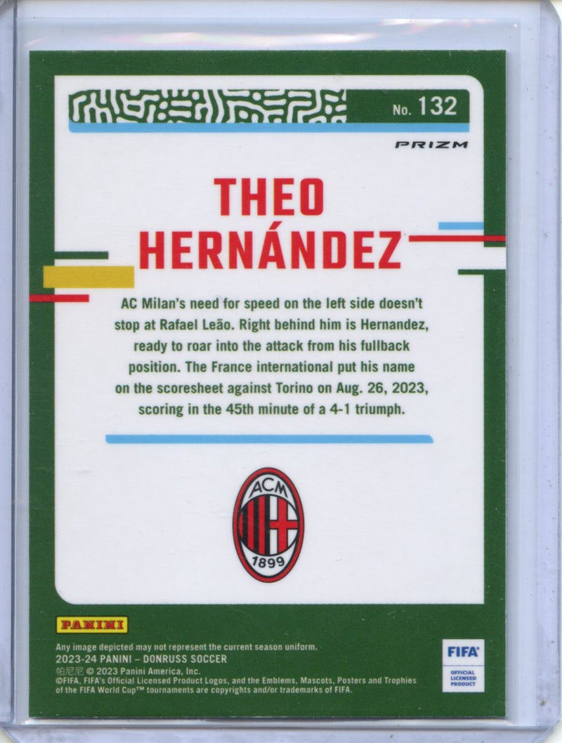 2023-24 Donruss FIFA Theo Hernandez Optic Silver