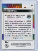 2023-24 Topps Finest UEFA Club Competitions Lewis Miley