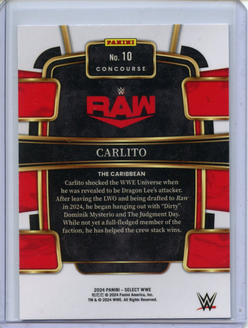 2024 Panini Select WWE Carlito Concourse