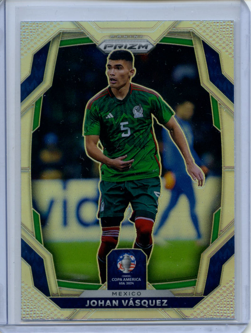 2024 Panini Prizm Copa America Johan Vasquez Silver Prizm