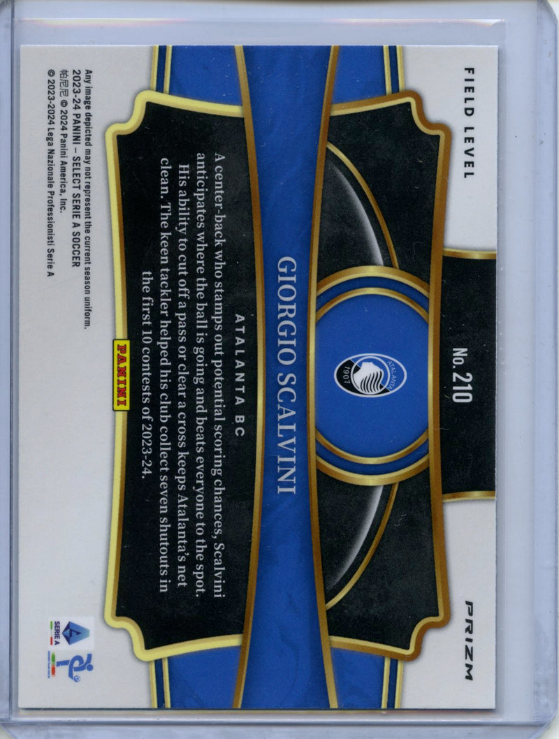 2023-24 Select Serie A Giorgio Scalvini Field Level Red