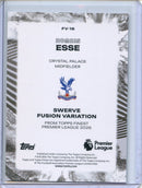 2026 Topps Finest Premier League Romain Esse Swerve Fusion Variation Blue and Red