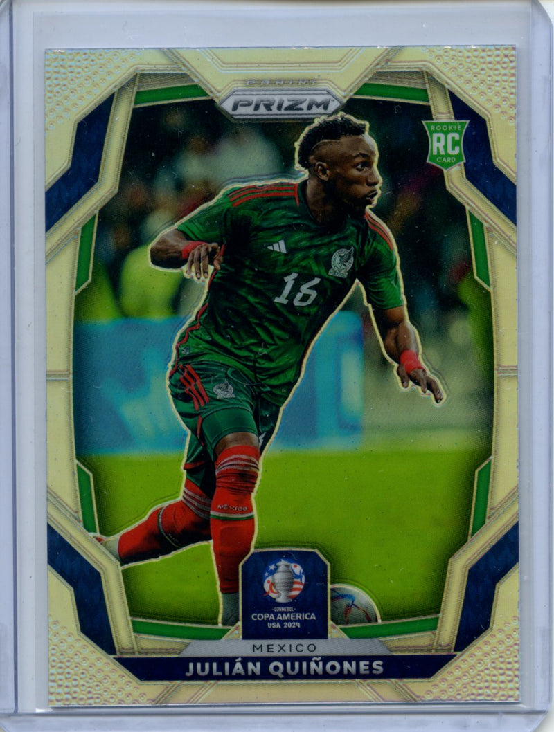 2024 Panini Prizm Copa America Julian Quinones Silver Prizm