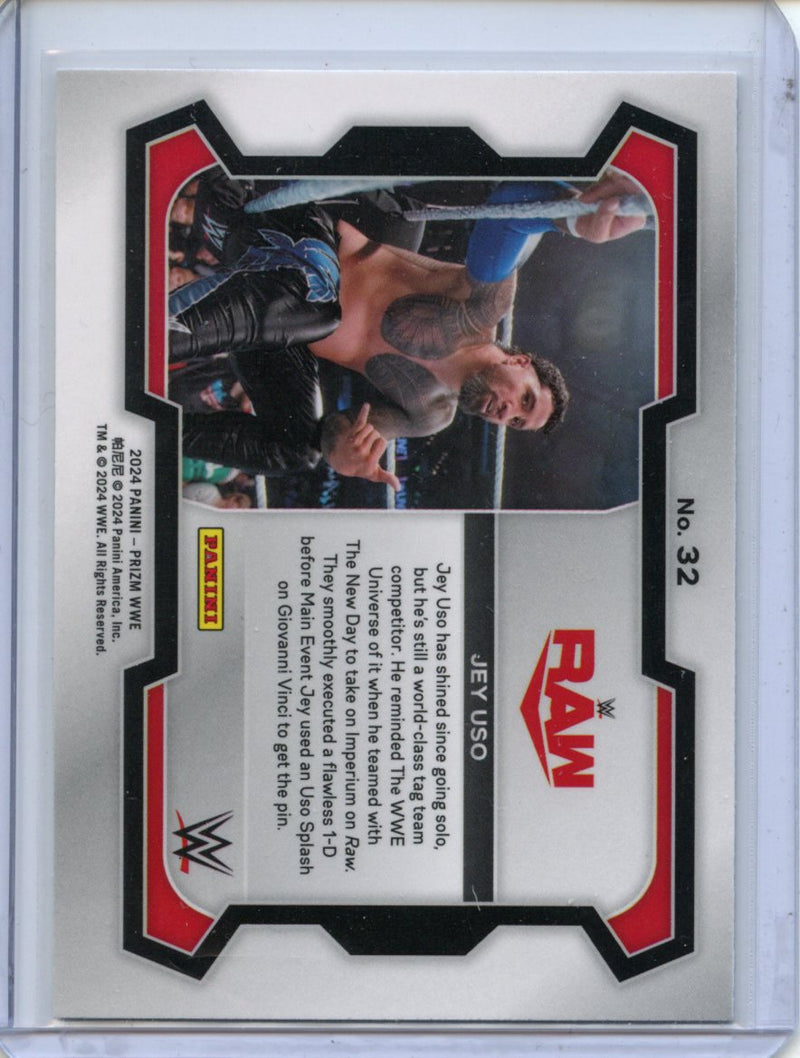 2024 Prizm WWE Jey Uso