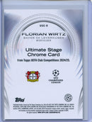 2024-25 Topps UEFA CC Florian Wirtz Ultimate Stage Chrome
