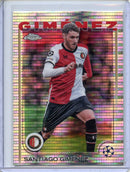 2024-25 Topps Chrome UEFA Club Comps Santiago Gimenez Pulsar