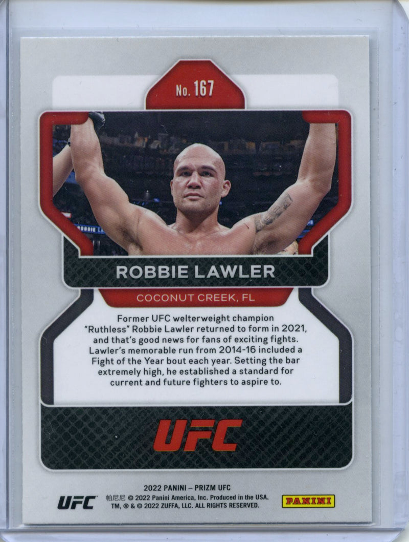 2022 Panini Prizm UFC Robbie Lawler Vertical